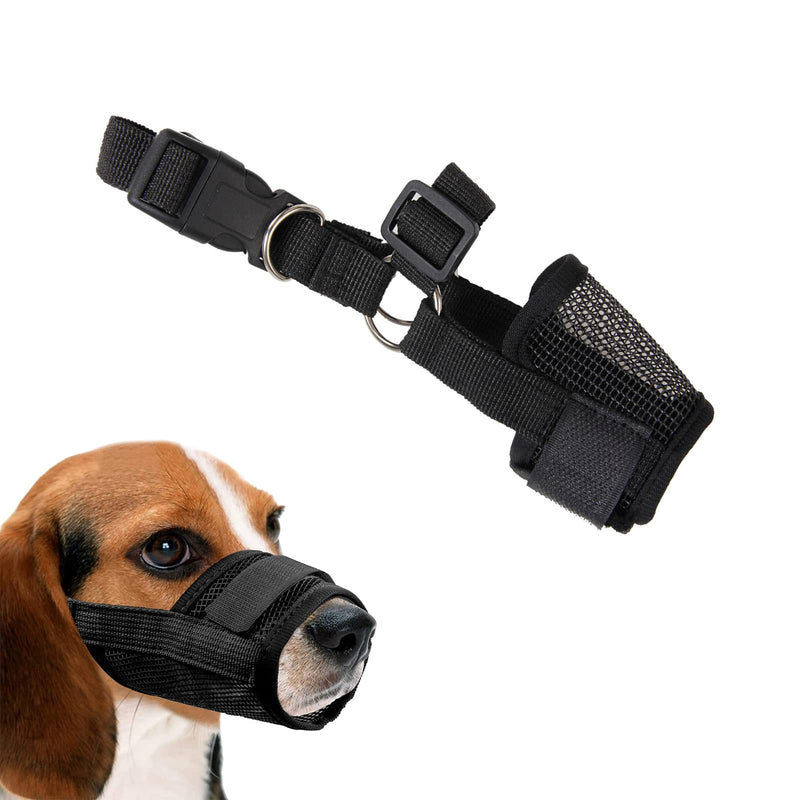 Muzzle for dogs, dog muzzle nylon, safety muzzle dog, breathable muzzle, nylon muzzle, for small dogs, medium dogs, large dogs, anti-bite, anti-barking safety protection - PawsPlanet Australia