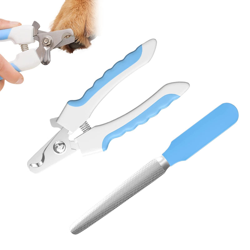 QEEROYO Pet Nail Clippers and Nail File, Pet Nail Clippers, Dog Claw Scissors, Dog Claw Clippers, Dog Nail Clippers, Professional Pet Trimmer, Pet Claw Scissors for Dogs - PawsPlanet Australia