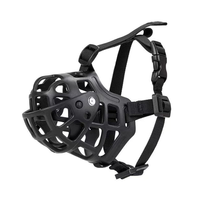 Basket Muzzle for Dogs, Silicone Basket Dog Muzzles, Dog Muzzle for Large Dogs, Silicone Dog Muzzle Prevents Barking, Biting and Chewing L (25-29 cm) - PawsPlanet Australia