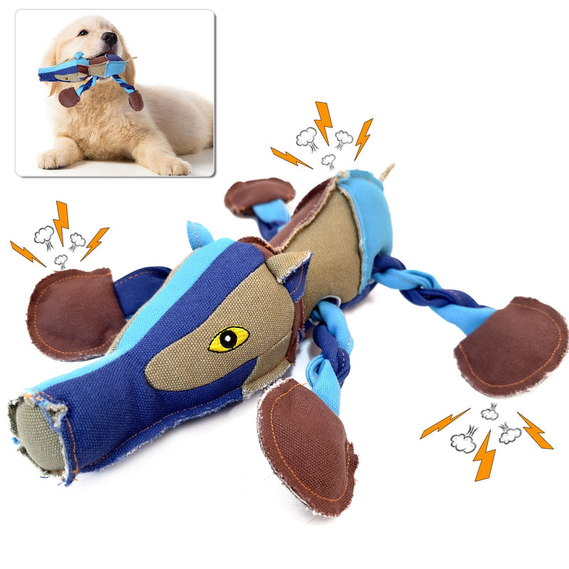 Squeaky Dog Toys, Christmas Gifts, Large Dog Puppy Toys, Dog Chew Toys, Dog Toys, Tug of War Interactive Dog Toys, Dog Toys for Puppies, Small Dogs. - PawsPlanet Australia