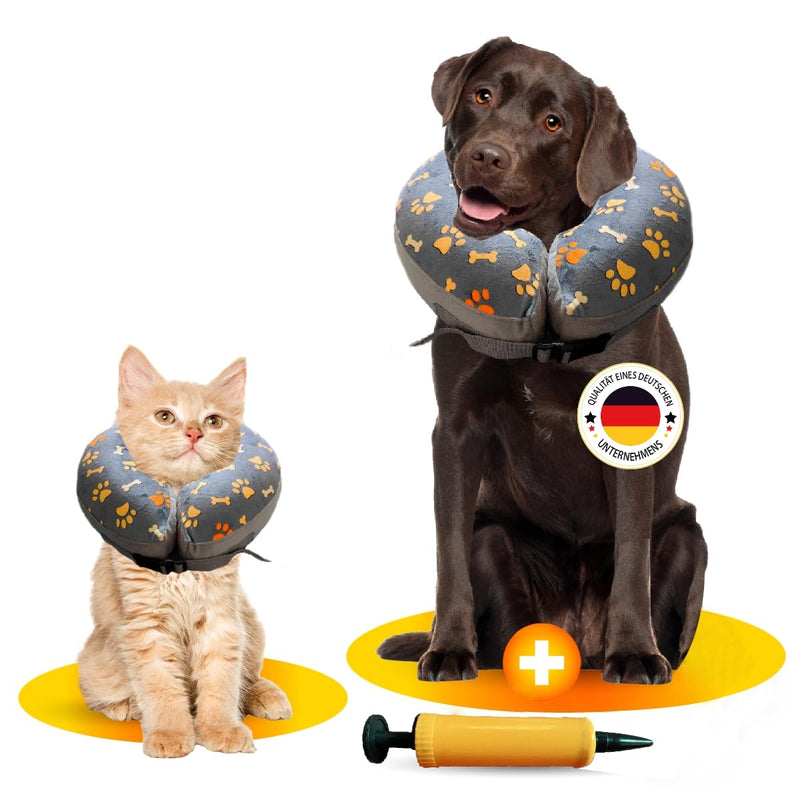 Neck collar for dogs and cats, dog collar leak protection, neck collar soft after surgery, protective collar various sizes, collar for dogs and cats (XL) XL - PawsPlanet Australia