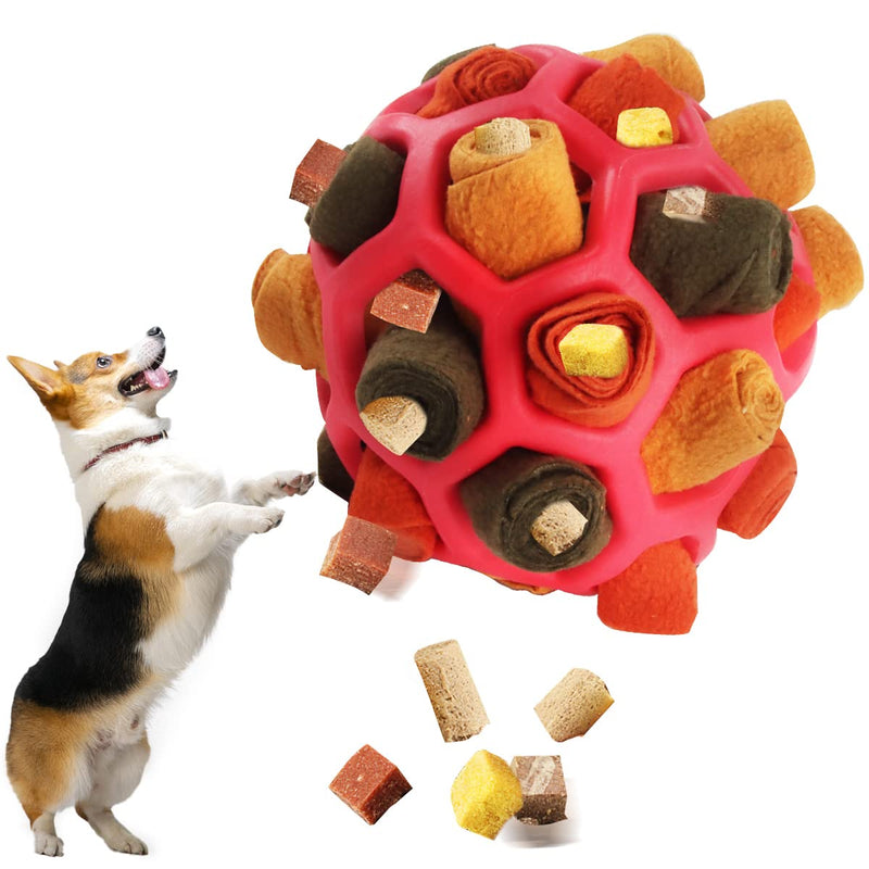 Waldspring Sniffing Ball for Dogs, Sniffing Ball, Dog Toy Sniffing Ball for Small Dogs Medium Dogs (Orange) Orange - PawsPlanet Australia