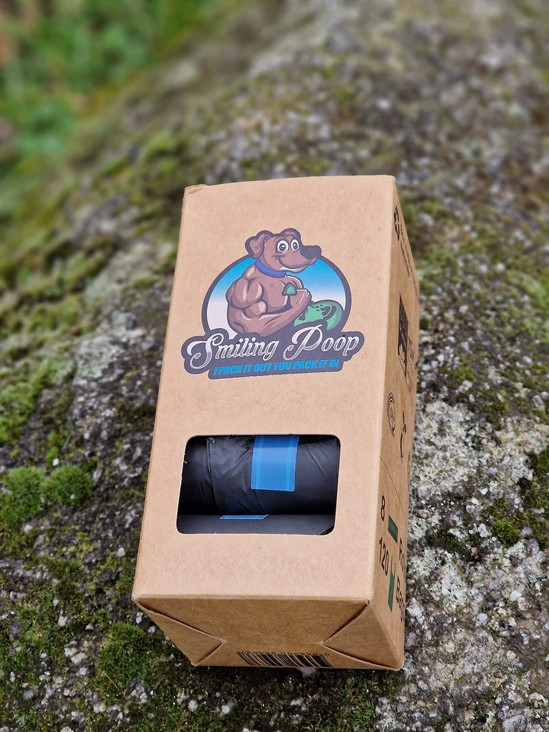 Biodegradable dog poop bags - Eco-friendly and smiling: Smiling Poop - PawsPlanet Australia