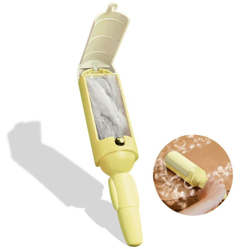 FQQF Lint roller animal hair, reusable animal hair remover, lint brush for removing cat hair and dog hair, reusable for sofa, car, bed, clothing - PawsPlanet Australia
