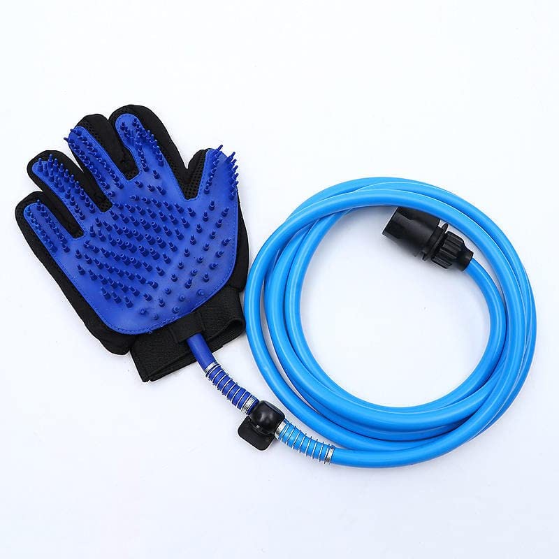 HASEA Pet Grooming Glove - Water Connection Shower - Grooming - Hair Remover Pet Care - Dog - Massage - Grooming - Dog SPA - PawsPlanet Australia