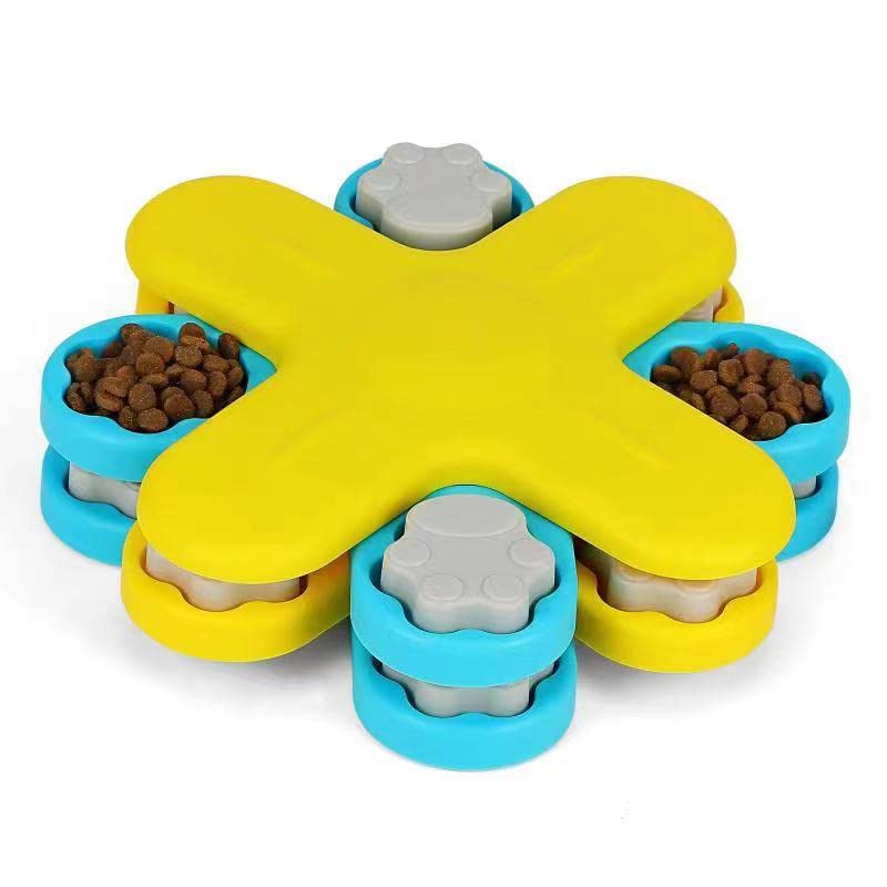 Sulie Tech Dog Toy Intelligence, Dog Toy Indestructible, Food Toy Dogs, Thinking Toy for Small, Medium and Large Dogs, Improve Dog Intelligence, Dog Food Puzzle Feeder - PawsPlanet Australia