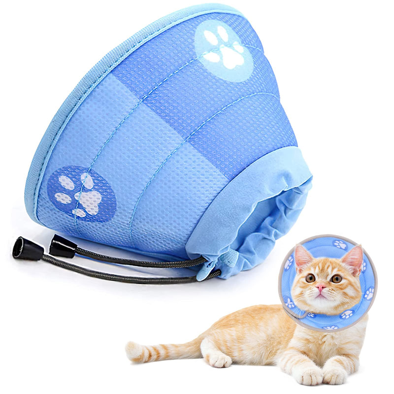Cat Neck Brace, Adjustable Cat Neck Brace Collar, Restoration Soft Neck Brace for Small Dogs, Collar Cone After Surgery and Injuries for Small Puppies (S) S - PawsPlanet Australia