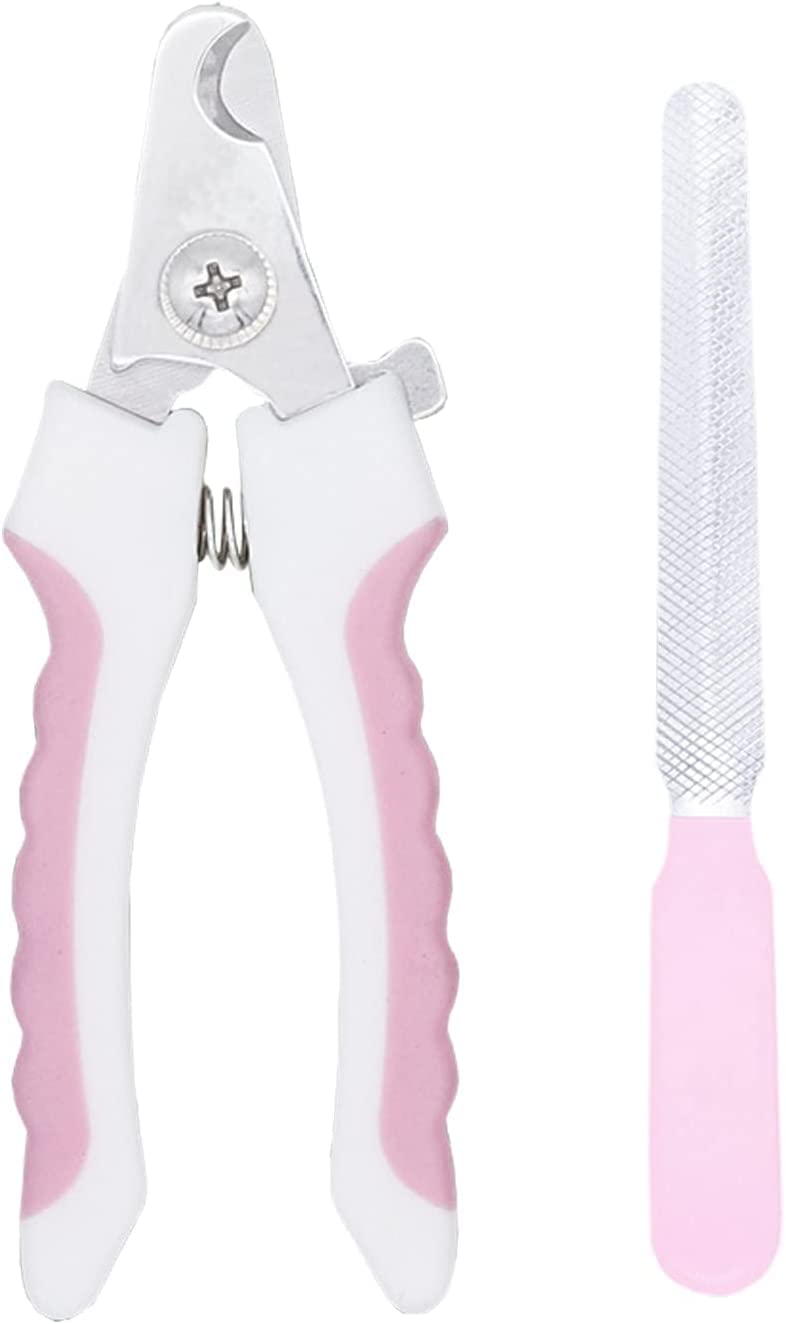 Cat claw scissors, professional claw care for pets, stainless steel cat nail clippers, pet nail clippers, safety lock and nail file, for large dogs, thick toenails, old cats - PawsPlanet Australia