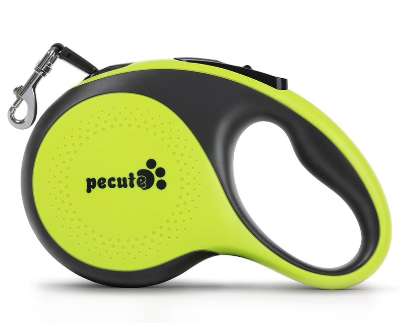pecute dog leash 8m, retractable leash for dogs, 360° tangle-free leash extension, anti-slip handle and quick brake button, suitable for dogs weighing up to 50kg Regular 8m | 50kg max - PawsPlanet Australia