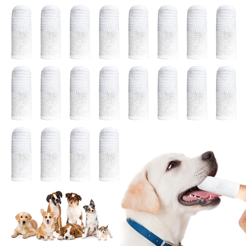 Pack of 20 dog toothbrush finger toothbrush, dog toothbrush for small dogs, pet finger toothbrush, dog finger toothbrush, cat toothbrush, anti-plaque finger toothbrush, dog dental care - PawsPlanet Australia