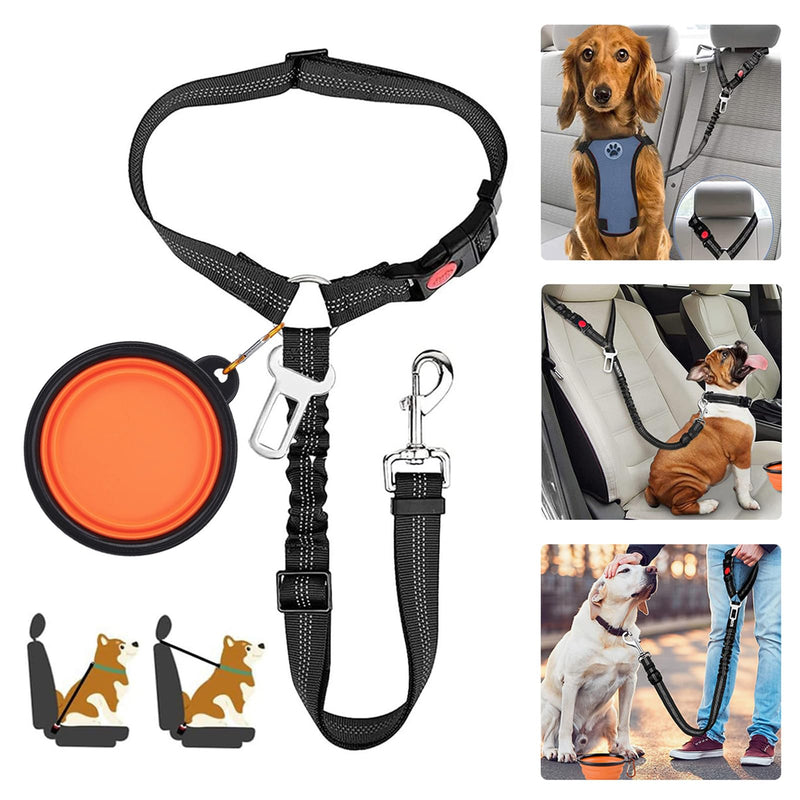Dog seat belt, dog belt, car accessories, dog seat belt, dog harness, seat belt, car belt, dog belt, safety harness for the car, 1+1 - PawsPlanet Australia