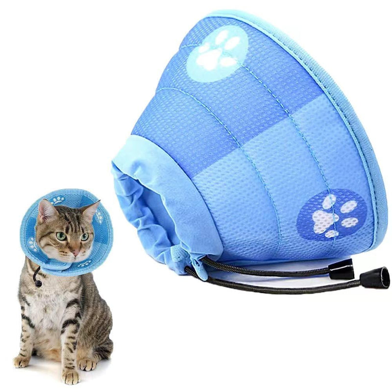 Cat Neck Brace, Adjustable Cat Neck Brace, Recovery Collar, Elizabethan Collar, Soft Cat Cone Collar, After Surgery and Injuries for Puppies, Small Dogs and Cats - PawsPlanet Australia