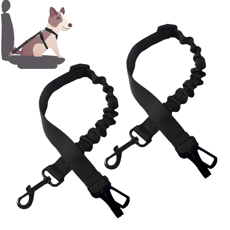 Idota dog seat belt car, shock absorber dog, seat belt dog car, elasticity of the elastic belt for pets, adjustable pull rope for pets - PawsPlanet Australia