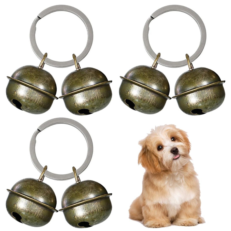 SSRDFU Extra Loud Bells for Cat and Dog - Pet Tracker Bell Dog Bell for Collar Pet Tracker for Black Cat Bell Collar Charm Pendant Bells - PawsPlanet Australia