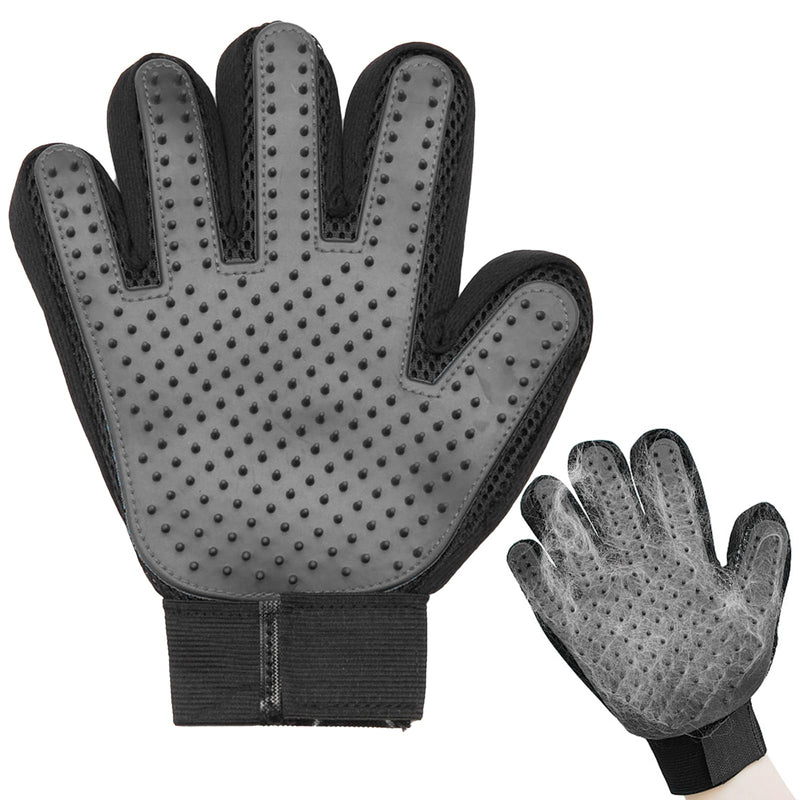 LABUYI 1 piece cat glove, cat brush glove, cat gloves, grooming glove, cat grooming glove, cat glove, cat glove, for dogs, cats, short hair, long hair (right hand) - PawsPlanet Australia