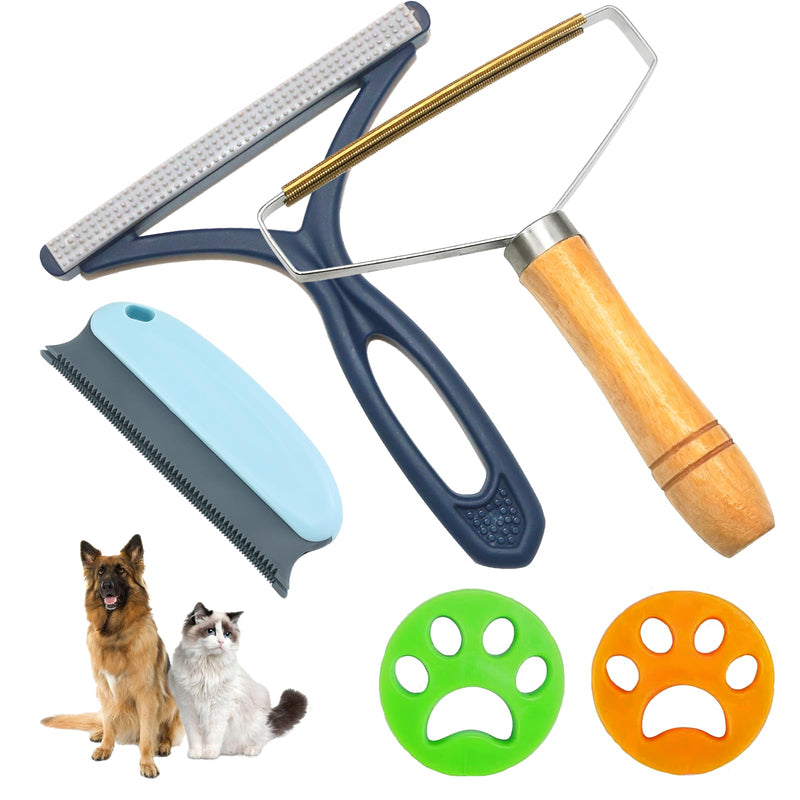 Pack of 5 magic paws, pet hair remover, magic paw lint brush, animal hair remover brush, cat hair removal, lint brush, animal hair, for removing sweaters, woven jackets, animal dust, carpets, furniture, plastic - PawsPlanet Australia