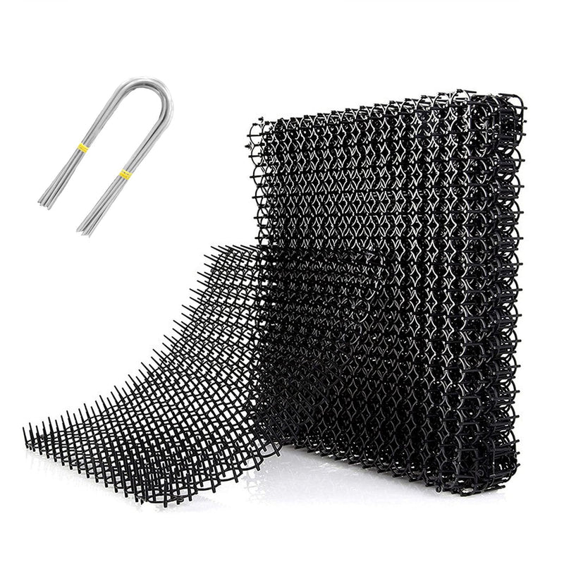 RYAN Pack of 12 thorn grids against cats, cat repellent mat, cat guard, 21 x 16 cm, anti cat mat, animal barrier with spikes, adjustable cat deterrent grid for families with pets - PawsPlanet Australia