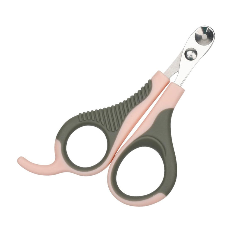 JITNGA 1 Piece Pet Nail Scissors 11 x 6.5 cm for Medium and Small Pets Claw Care (Rose) - PawsPlanet Australia