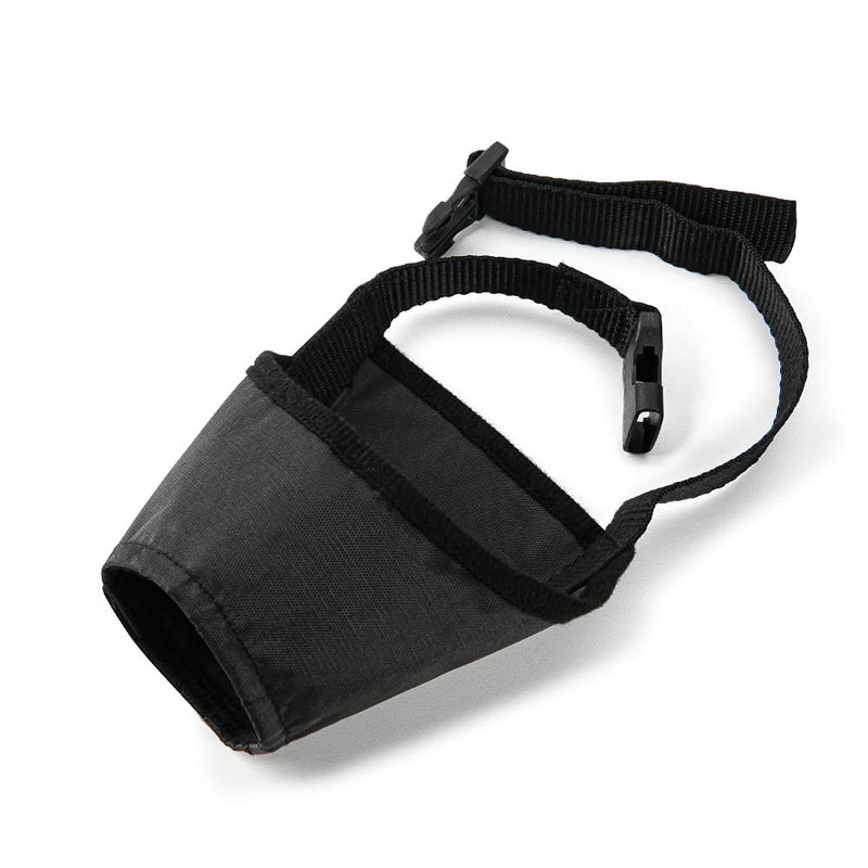 Dog muzzle, adjustable loop, secure, quick fit, muzzles for small, medium, large dogs, black, breathable eating protection, prevents dogs from biting, chewing, destroying and barking - PawsPlanet Australia