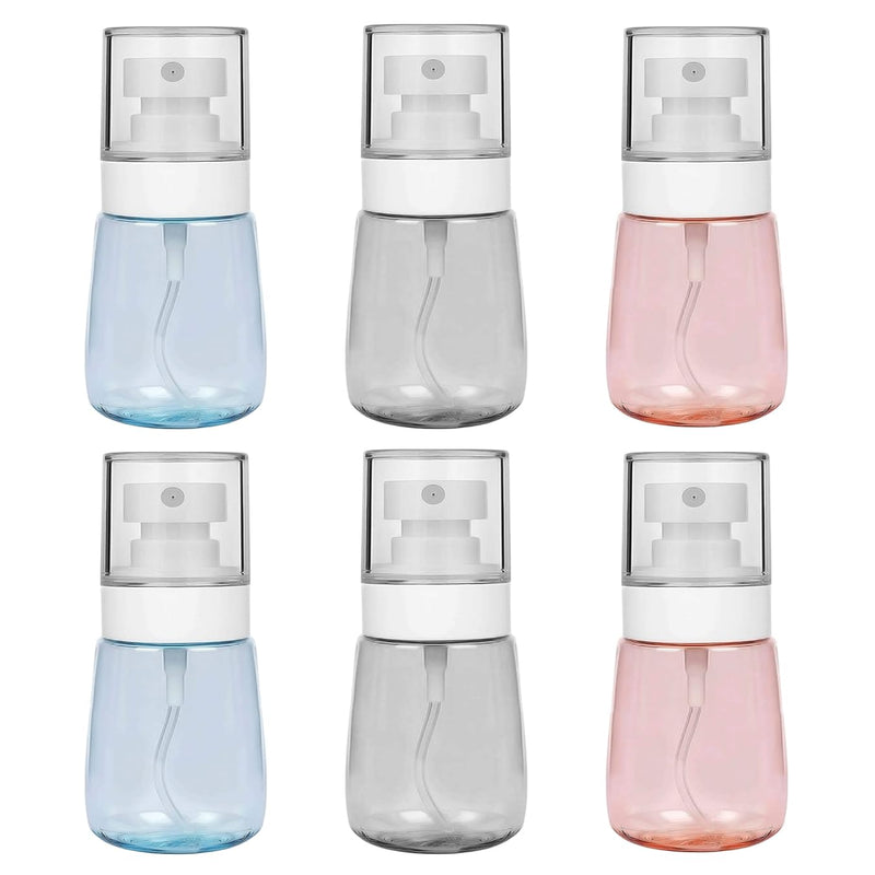 Lahviuu Small Spray Bottle, Pack of 6, 30 ml Atomizer Spray Bottle, Empty Fine Mist Spray Bottle, Refillable, Portable Travel Bottles, for Essential Oils, Water, Alcohol, Cleaning, Hair and Make-Up, 6 Pieces/30 ml - PawsPlanet Australia