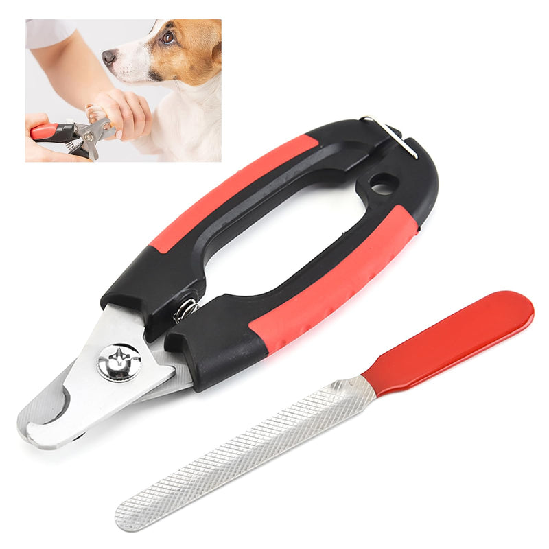 punwey Claw Scissors for Dogs and Cats Claw Cutter with Nail File Dog Claw Cutter Claw Care Nail Scissors Dog for Medium and Small Pets - PawsPlanet Australia