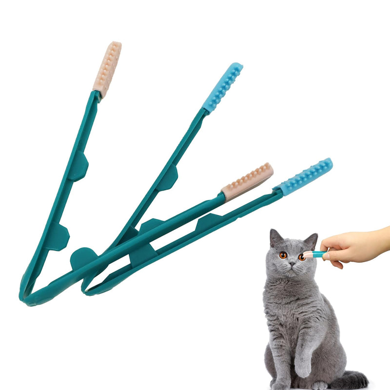 Amissz Tear Stain Remover Dog, Pack of 2 Dog Eye Care, Cat Eye Care, Dog Eye Comb Brush Dog Tear Stain Remover - PawsPlanet Australia