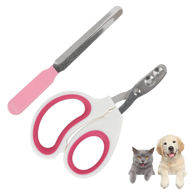Cat Claw Trimmer Rustproof Grooming Two Sizes with Free File Claw Trimmer for Dogs Claws Small Animals Easy to Use for Beginners - PawsPlanet Australia