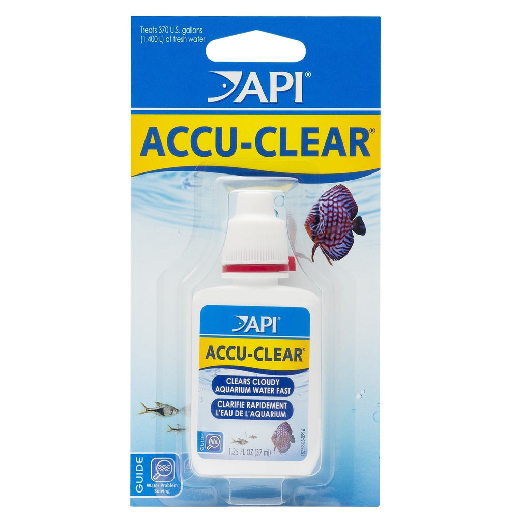 API ACCU-CLEAR Freshwater Aquarium Water Clarifier 37 ml Bottle Single - PawsPlanet Australia