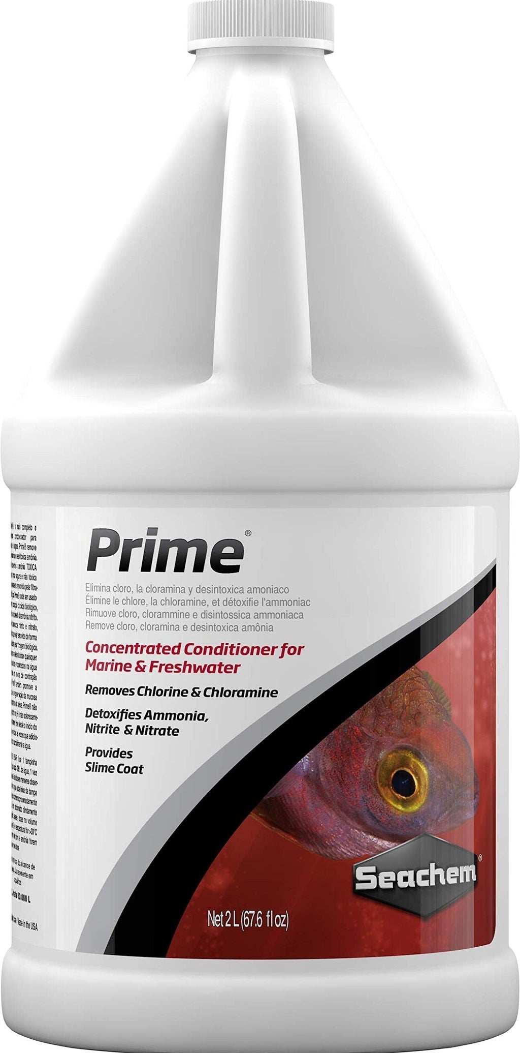 Seachem Prime Water Conditioner, 2 Litre 2 l (Pack of 1) Single - PawsPlanet Australia