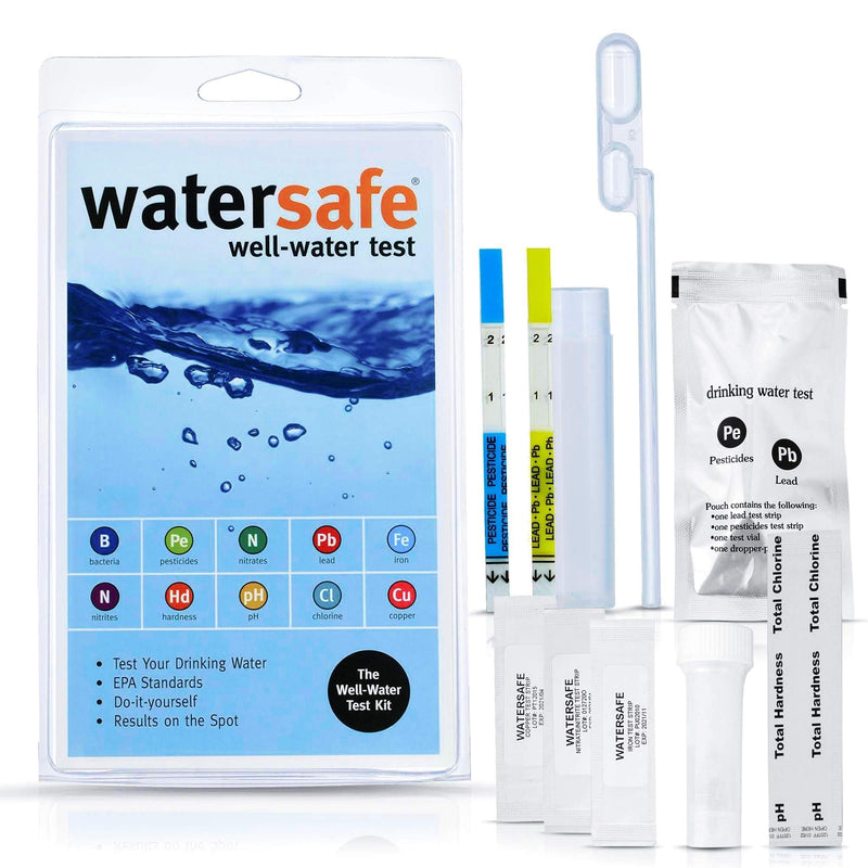 Silver Lake Research WS425B Watersafe All-In-One Well Water Test Kit - PawsPlanet Australia