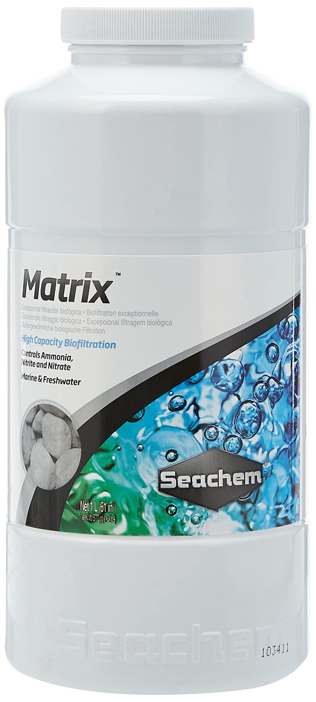 Seachem Matrix Bio Media, 1 Litre - PawsPlanet Australia