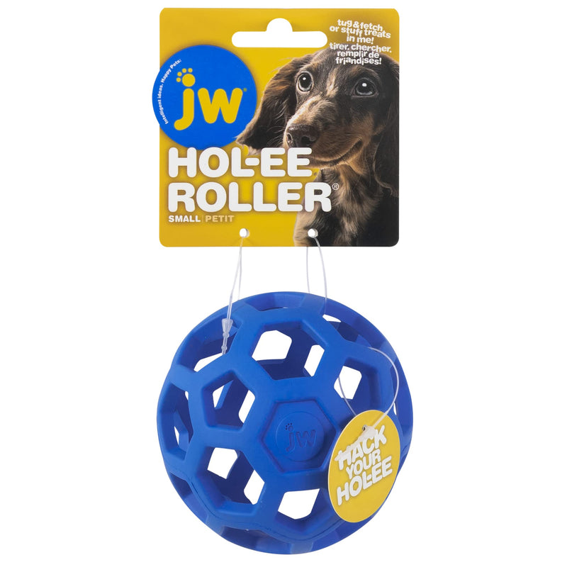 JW Hol-Ee Roller Small By Dog Toy Chew And Bite, Assorted colors - PawsPlanet Australia