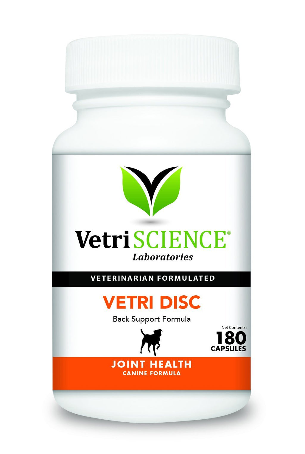 VetriScience Laboratories - Vetri Disc, Spine and Back Support Formula for Dogs, 180 Capsules - PawsPlanet Australia
