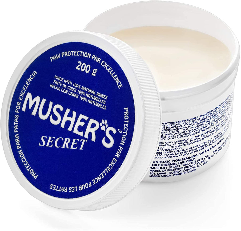 Musher's Secret Paw Protector, Dog Paw Balm, 200 grams 7 Ounce (Pack of 1) - PawsPlanet Australia