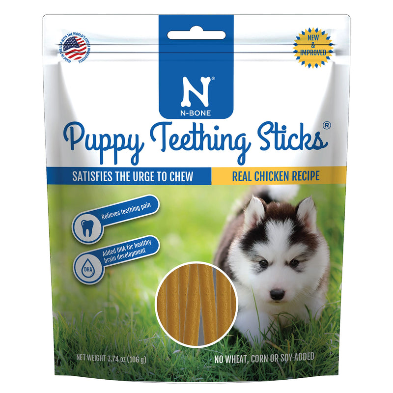 N- Bone Puppy Teething Treat 3.74 oz Size:Pack of 1 106 g (Pack of 1) - PawsPlanet Australia
