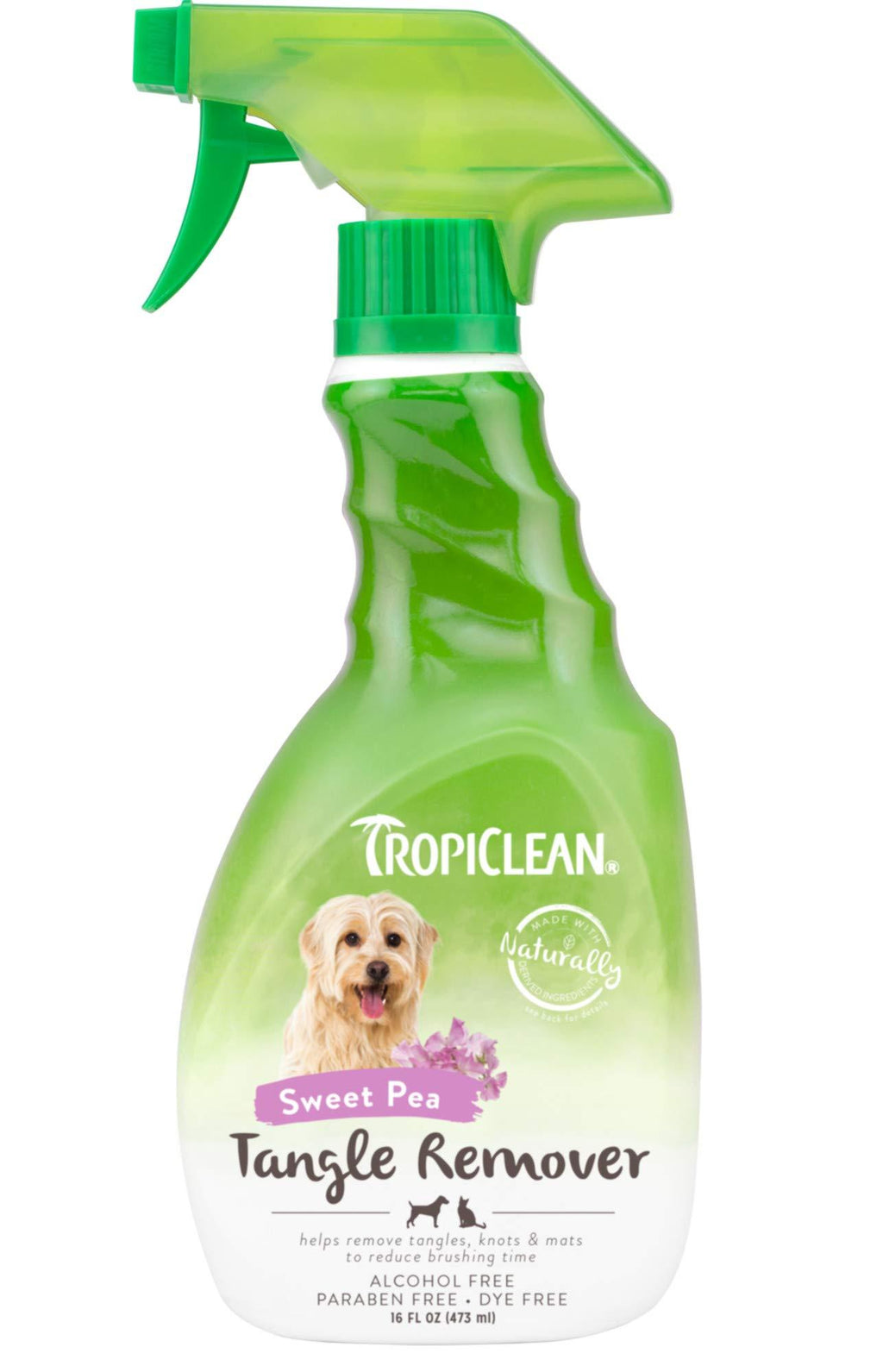 [Australia] - TropiClean Tangle Remover Spray for Pets, Made in USA 16 Ounce 