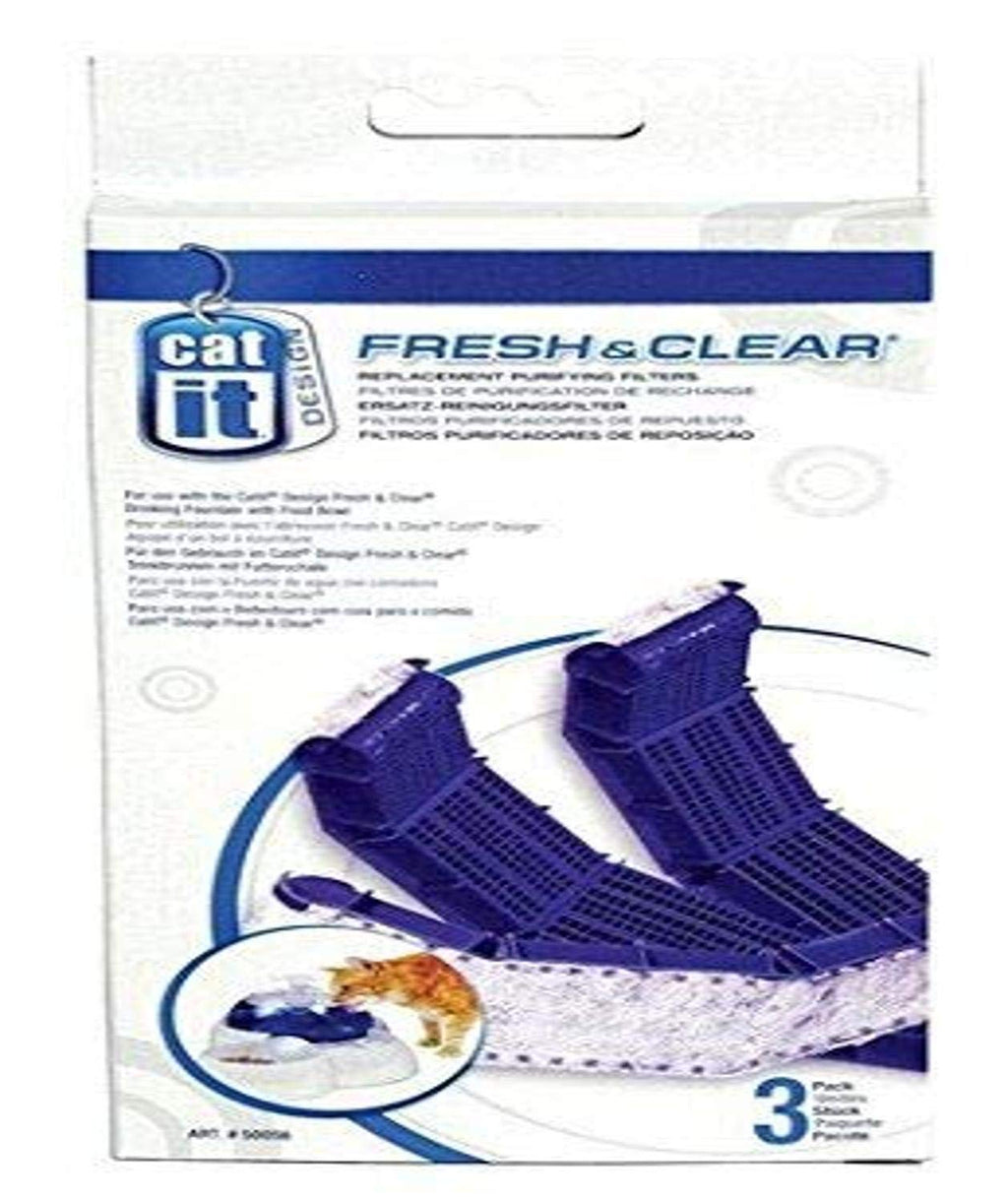 Catit "Fresh & Clear" Replacement Filters - 3 Pack - PawsPlanet Australia