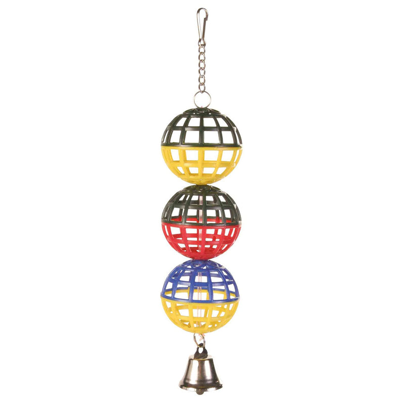 Trixie U.Glocke5251 Cross Ball with Chain Set of 3 - PawsPlanet Australia