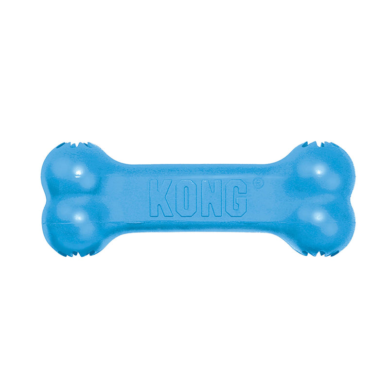 KONG - Puppy Goodie Bone - Teething Rubber, Treat Dispensing Dog Toy (Assorted Colours) - For Small Puppies - PawsPlanet Australia