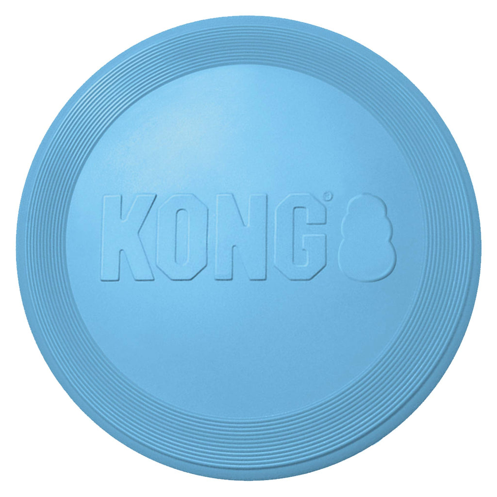 KONG - Puppy Flyer - Teething Rubber, Flying Disc Dog Toy - For Small Puppies (Assorted Colours) - PawsPlanet Australia