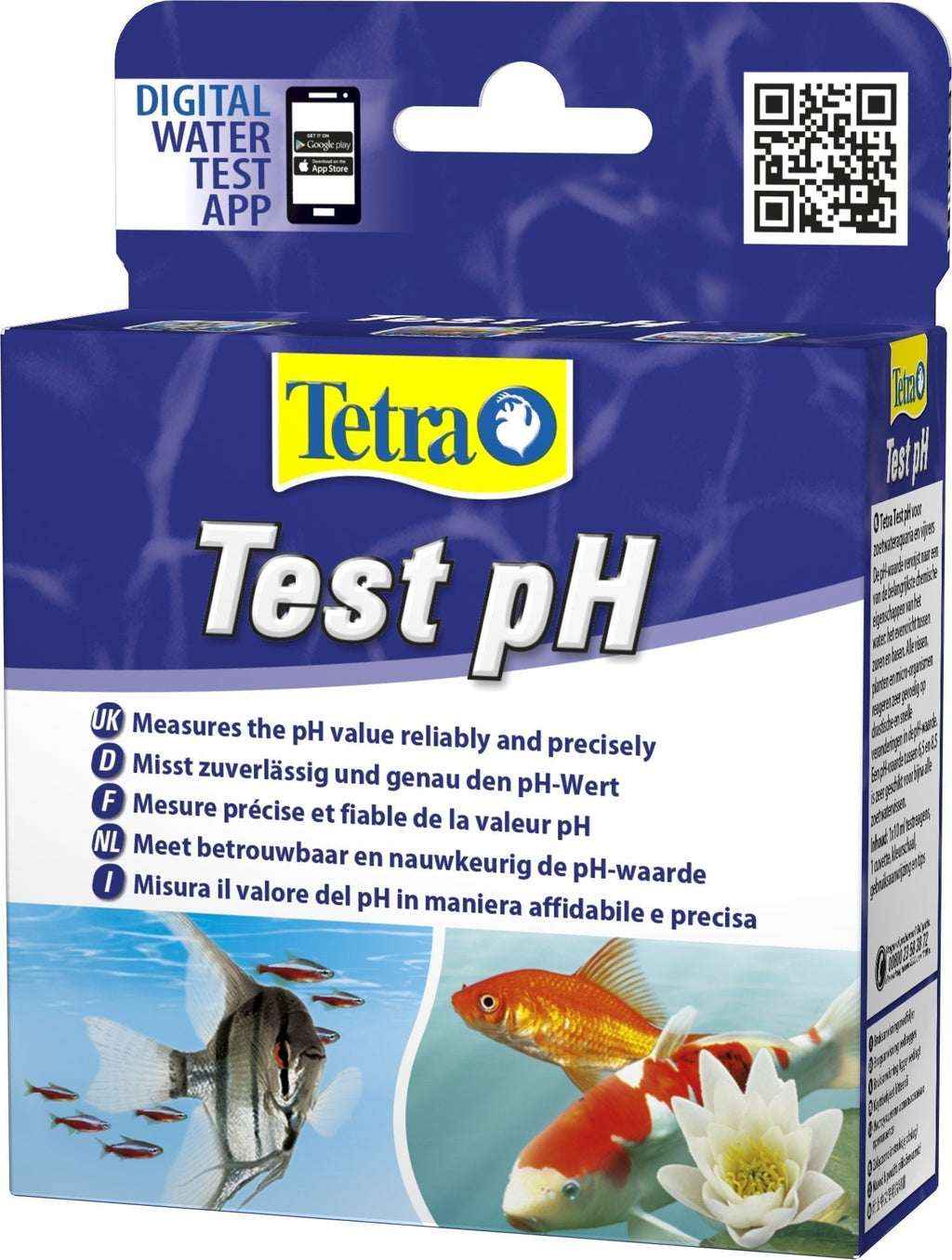 Tetra Test pH Fresh Water, to Measure The Aquarium and Pond Ph Value Reliably and Precisely, 10 ml - PawsPlanet Australia