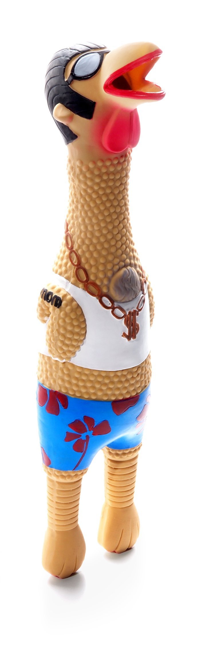 [Australia] - Charming Pet Latex Rubber Squawking Chicken Dog Toy Large Earl 