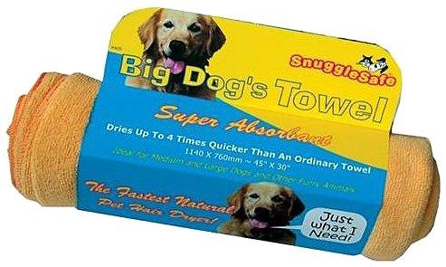 SnuggleSafe Micro Fibre Dog Pet Towel, Big Large - PawsPlanet Australia
