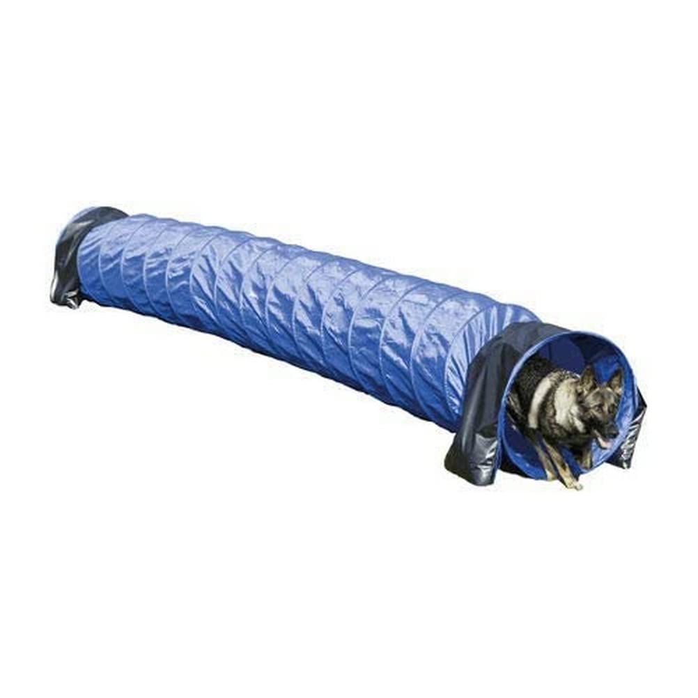 Trixie Dog Activity Agility Basic Tunnel, 60 cm ﾗ 5 m, Blue - PawsPlanet Australia