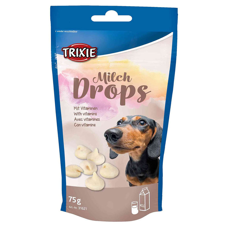 Dog Treats Milk Drops for Dogs 75gm branded 75 g (Pack of 1) - PawsPlanet Australia