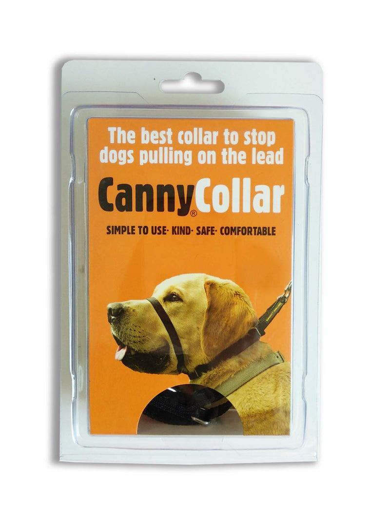 Canny Collar Dog Collar Black Size 2 L - PawsPlanet Australia