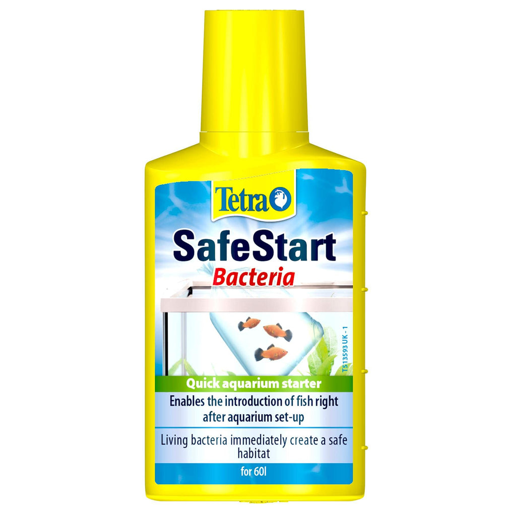 Tetra SafeStart, Allows Fast Introduction of Fish in a Fish Tank, 50 ml 50 ml (Pack of 1) - PawsPlanet Australia