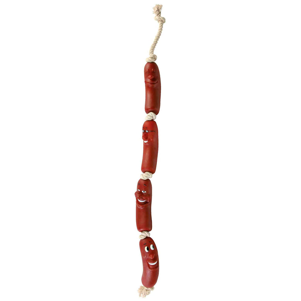 Trixie Sausages on a Rope Snack Toy, 75 cm - PawsPlanet Australia