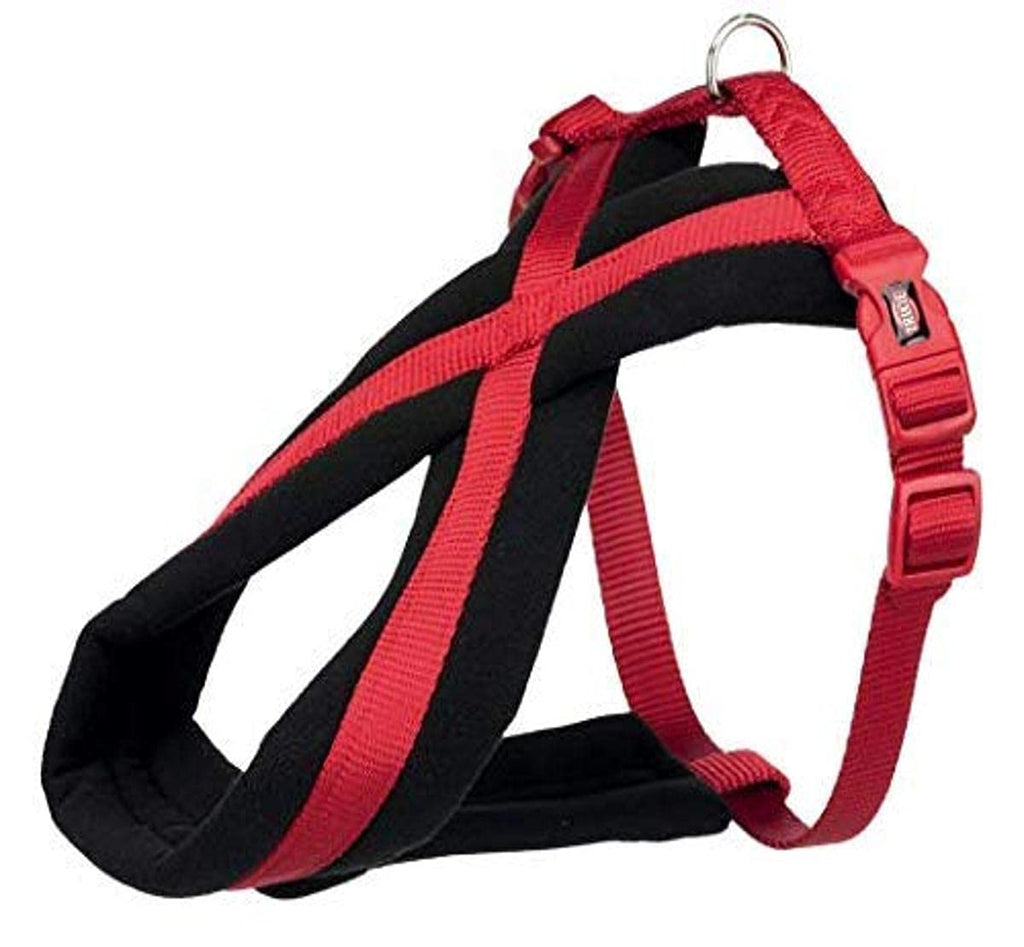 Trixie Premium Touring Dog Harness, 60 - 90 cm x 25 mm, Red - PawsPlanet Australia