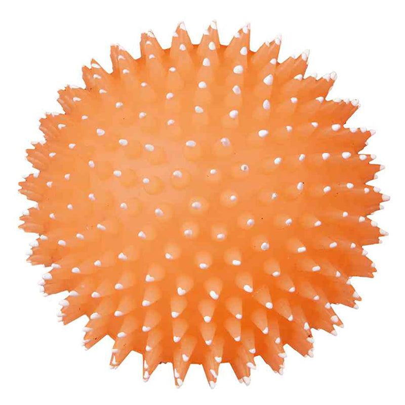 Trixie Vinyl Moonlight Hedgehog Ball with Sound, 10 cm, Pack of 1 - PawsPlanet Australia